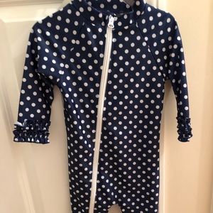 Swim zip full body suit EUC